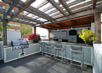 Rooftop Terrace with Kitchen