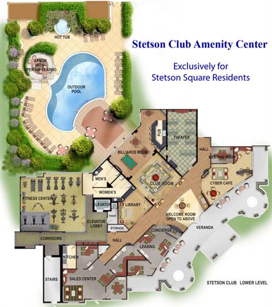 Stetson Square Condominiums - Convenience
